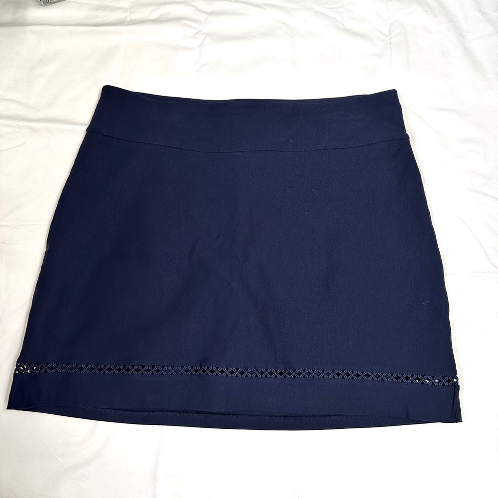 Crown and Ivy size 10 navy skirt